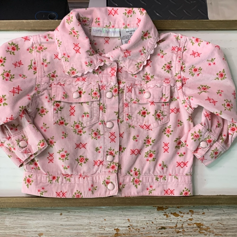 Little Sprouts corduroy jacket size 18